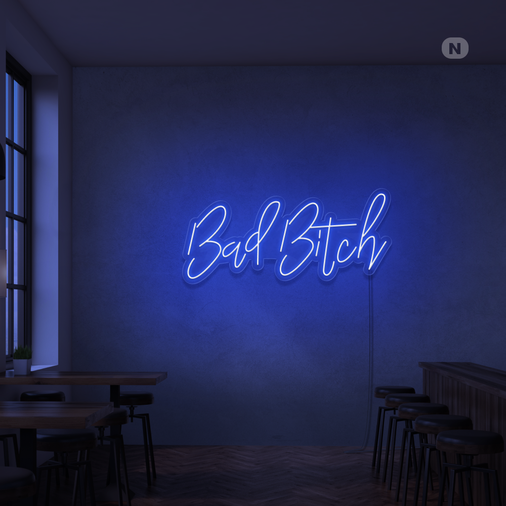Enseigne Néon Bad Bitch