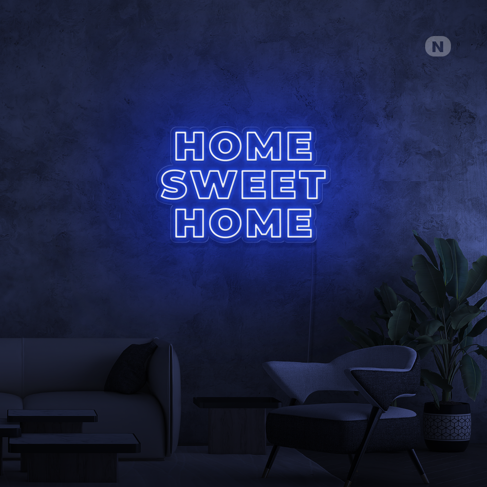 Enseigne Néon Home Sweet Home