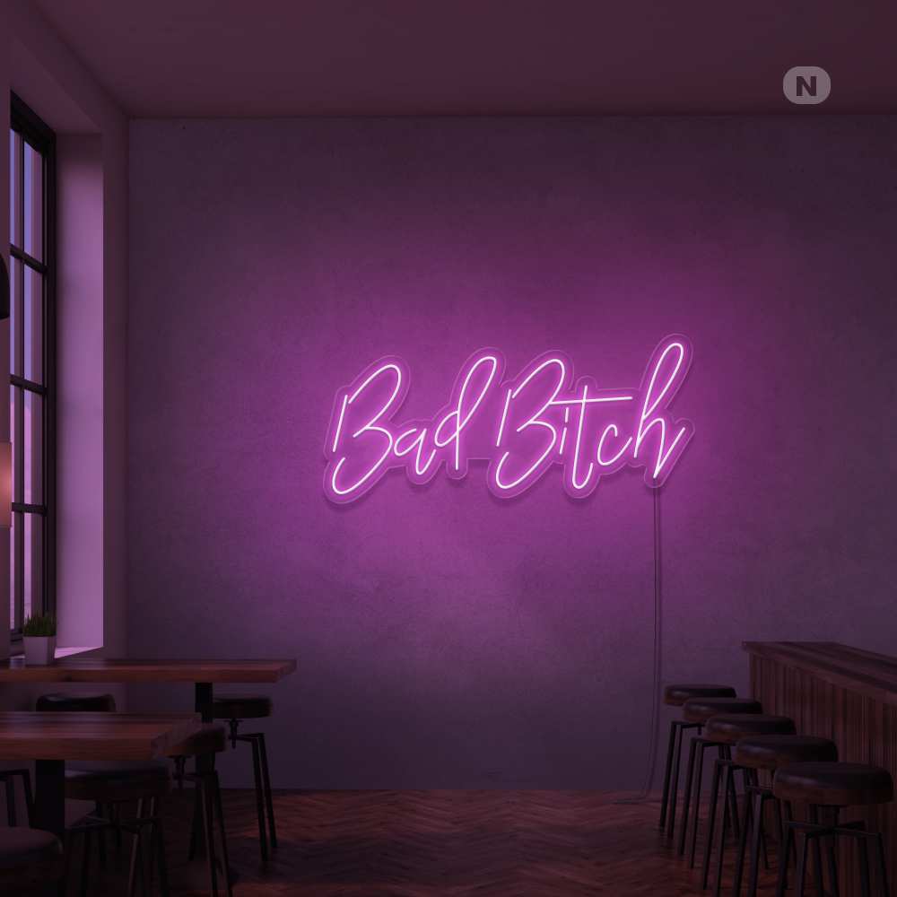Enseigne Néon Bad Bitch