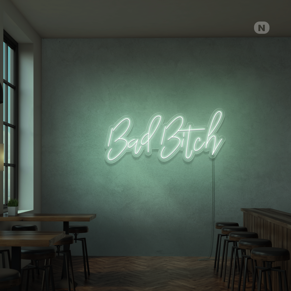 Enseigne Néon Bad Bitch