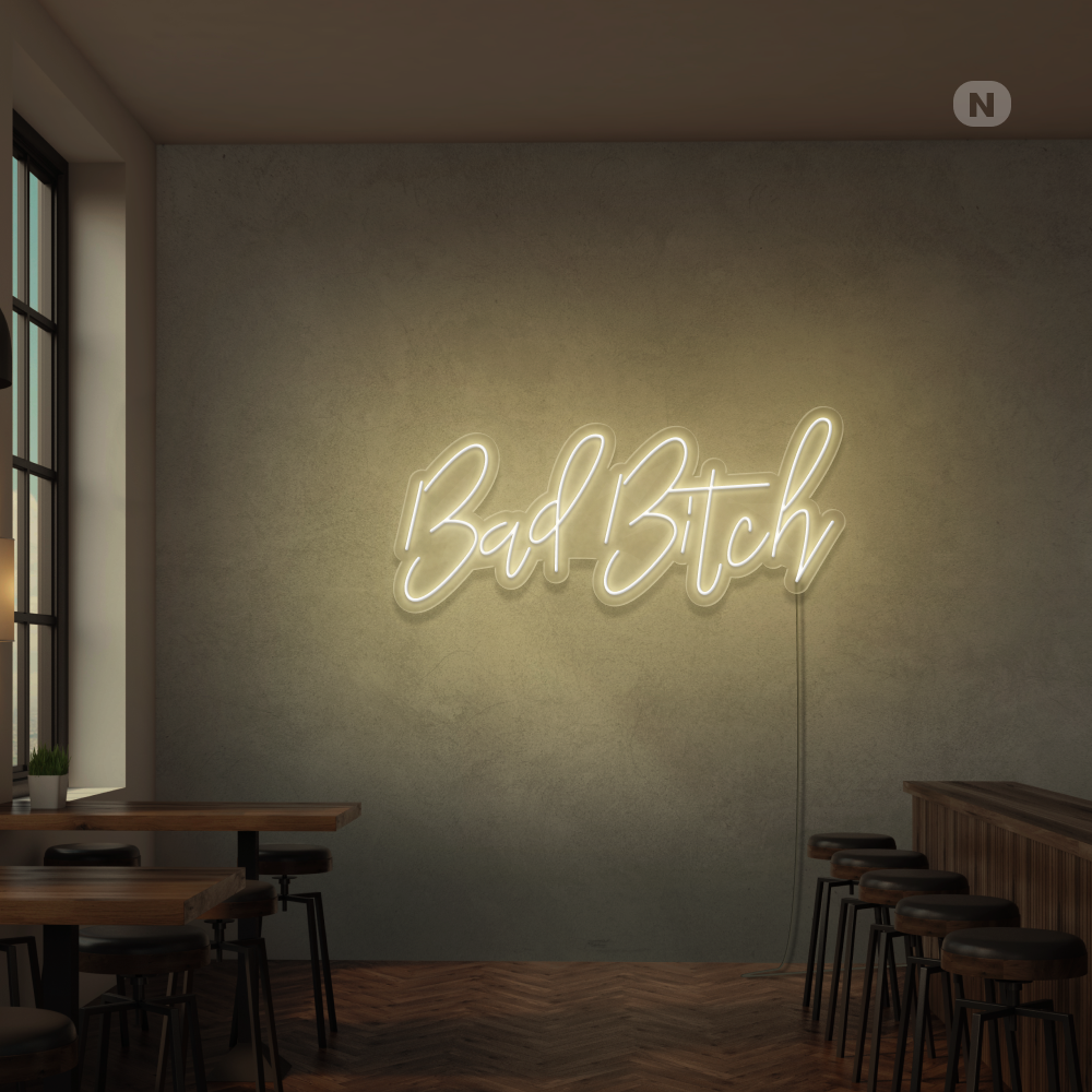 Enseigne Néon Bad Bitch