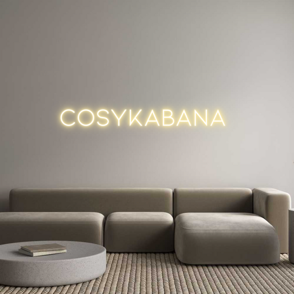 Néon personnalisé: Cosykabana