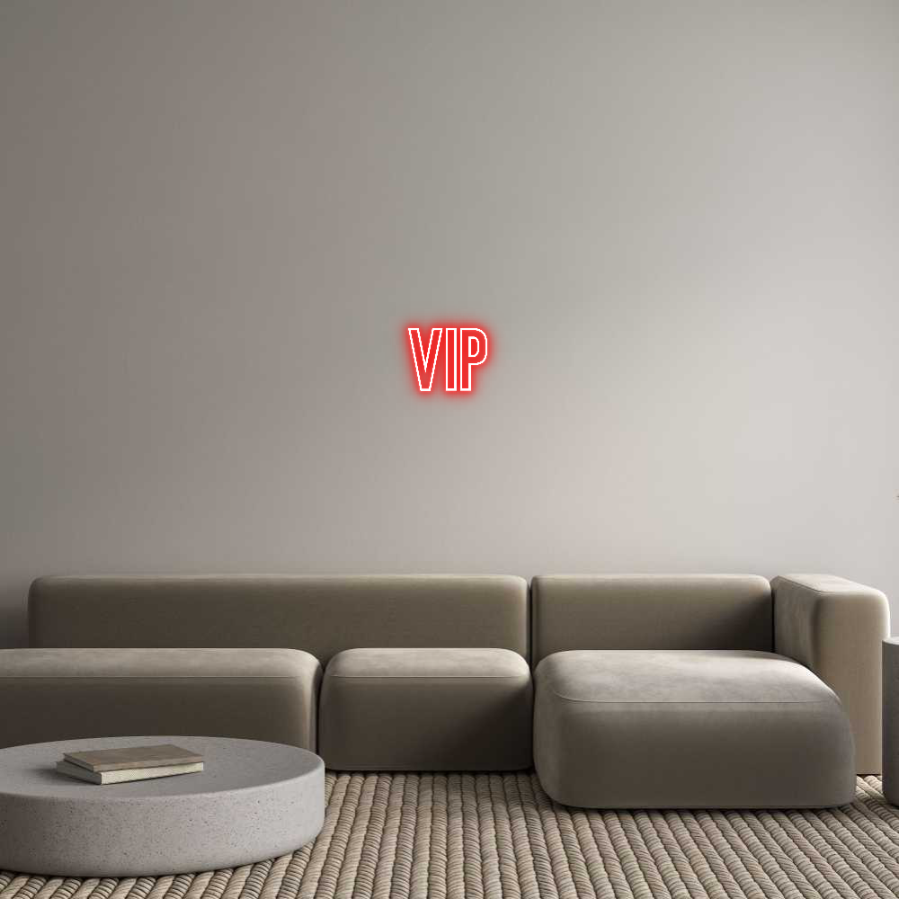 Néon personnalisé: VIP
