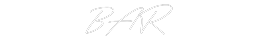 Néon personnalisé: BAR