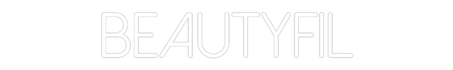 Néon personnalisé: BEAUTYFIL