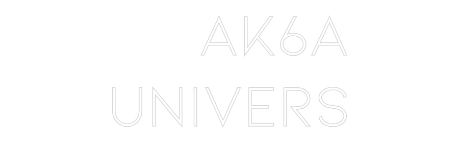 Néon personnalisé: AK6A
Univers