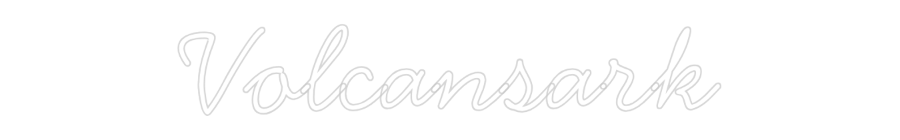 Néon personnalisé: Volcansark
