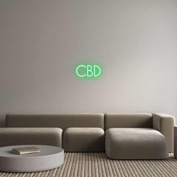 Néon personnalisé: CBD