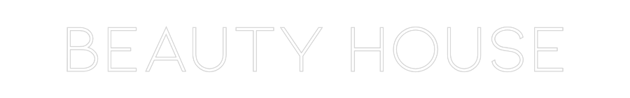 Néon personnalisé: Beauty House