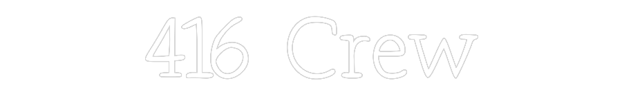 Néon personnalisé: 416 Crew