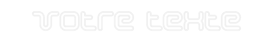 Néon personnalisé: Votre texte