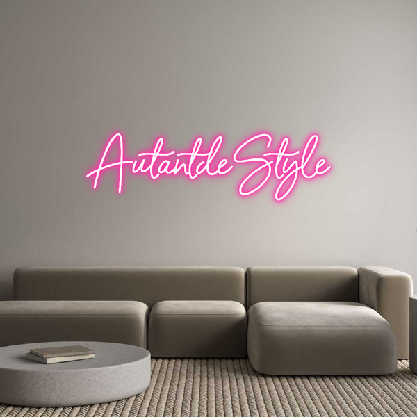 Néon personnalisé: AutantdeStyle