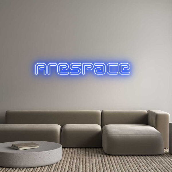 Néon personnalisé: Arespace