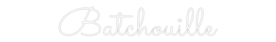 Néon personnalisé: Batchouille