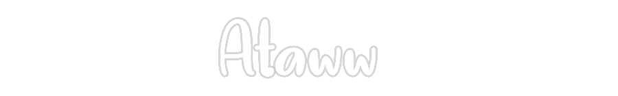 Néon personnalisé: Ataww