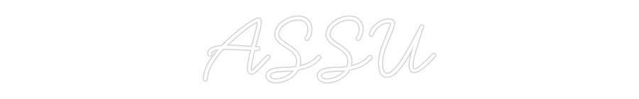 Néon personnalisé: ASSU