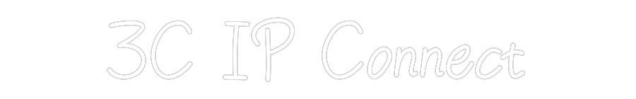 Néon personnalisé: 3C IP Connect