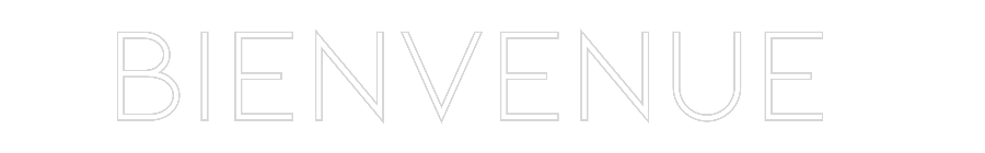 Néon personnalisé: BIENVENUE