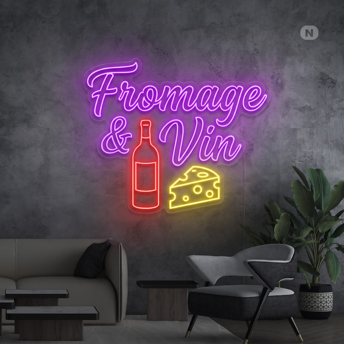 Toilet neon sign
