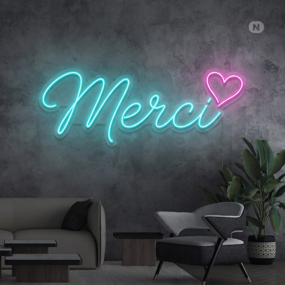 Toilet neon sign
