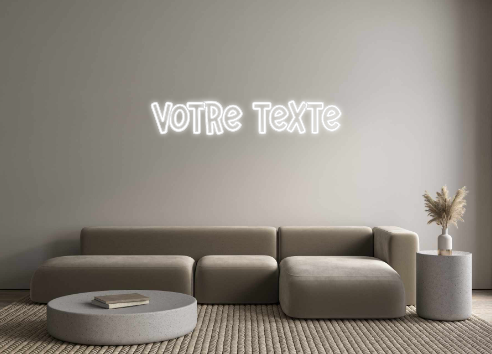 Néon personnalisé: Votre texte