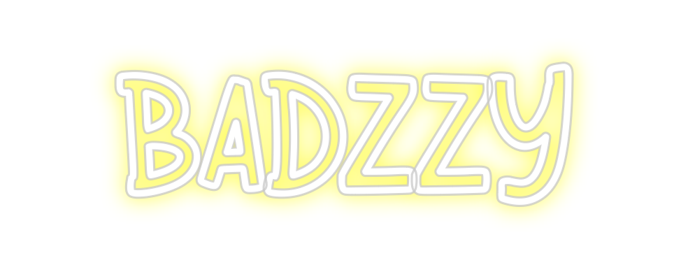 Néon personnalisé: Badzzy