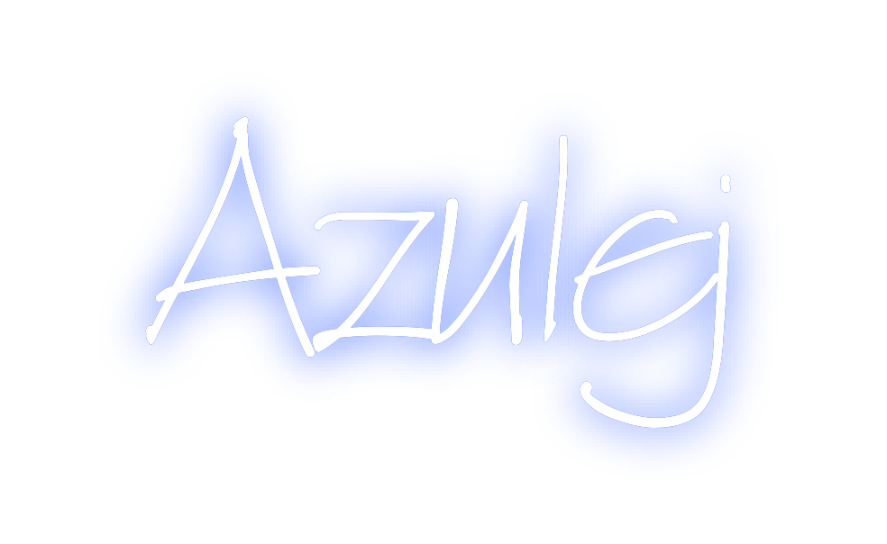 Néon personnalisé: Azulej