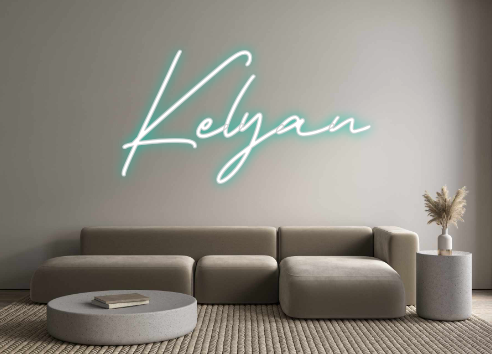 Néon personnalisé: Kelyan