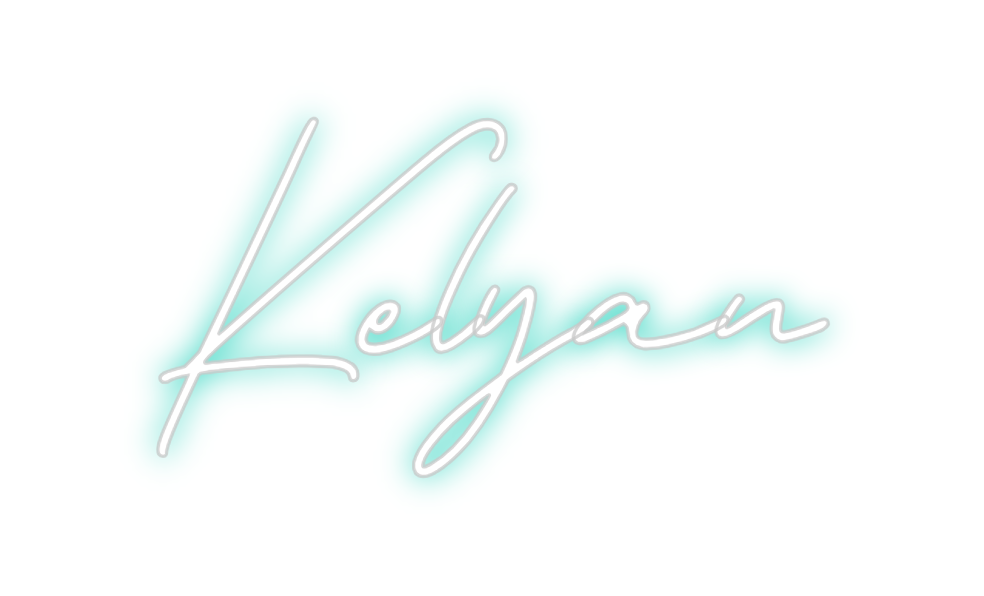 Néon personnalisé: Kelyan