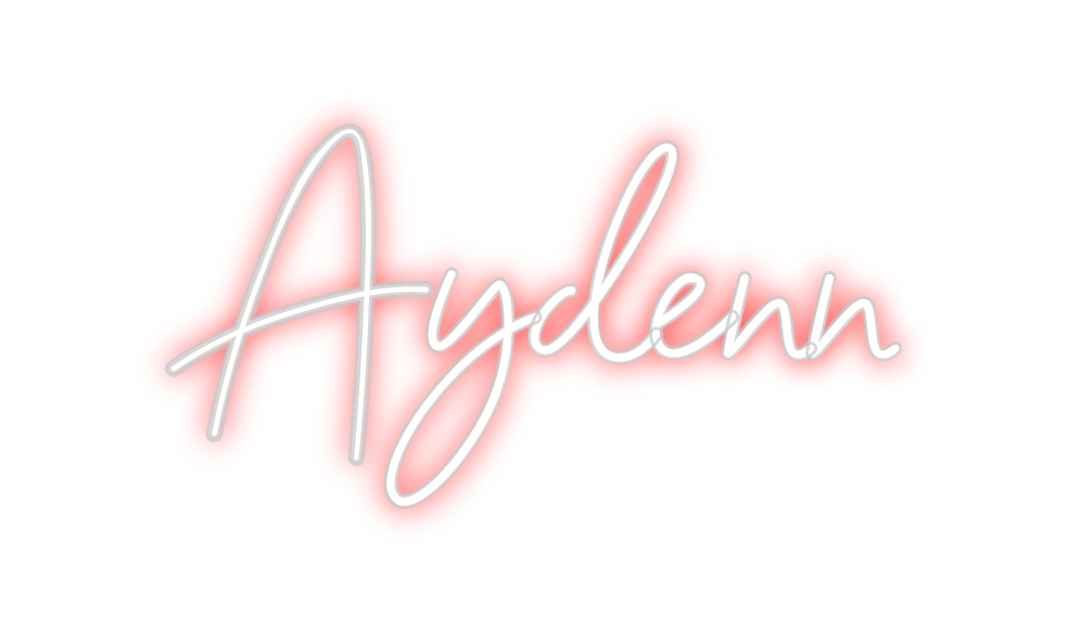 Néon personnalisé: Aydenn
