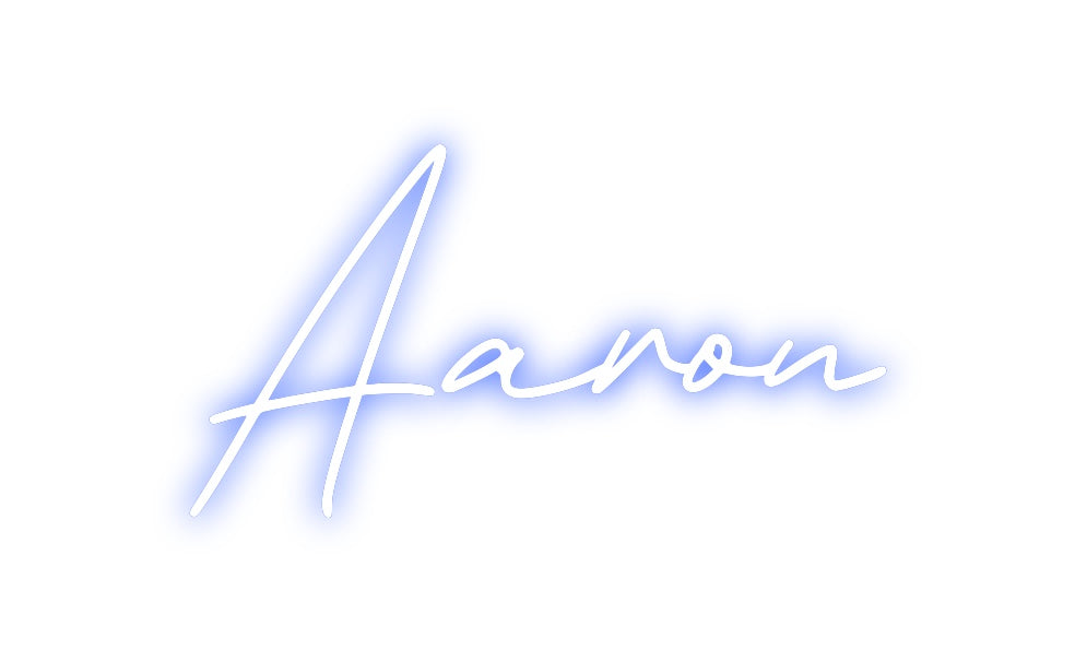 Néon personnalisé: Aaron