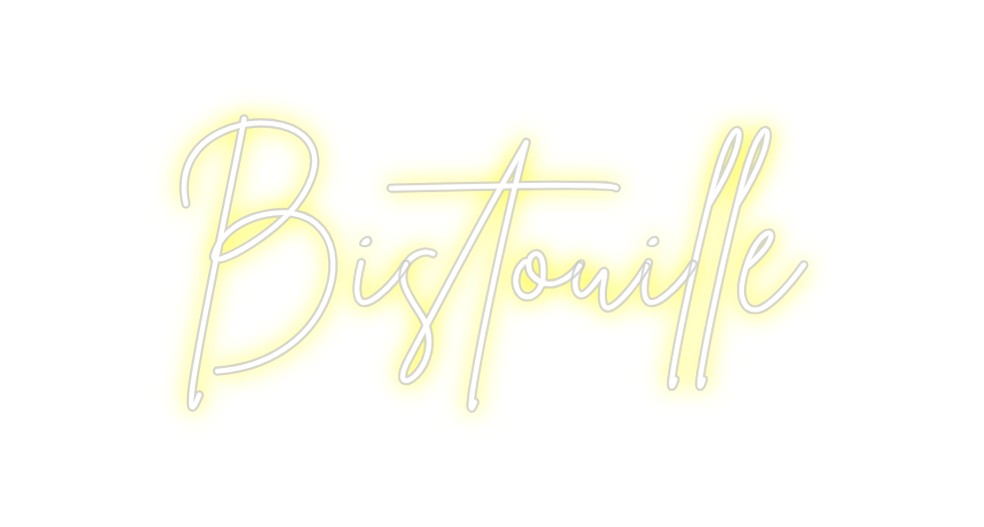 Néon personnalisé: Bistouille