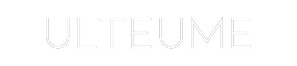 Néon personnalisé: ULTEUME
