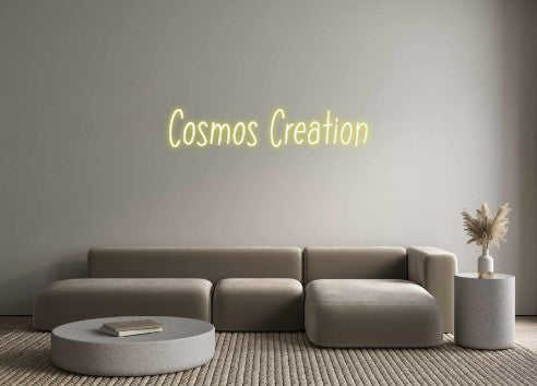 Néon personnalisé: Cosmos Creation