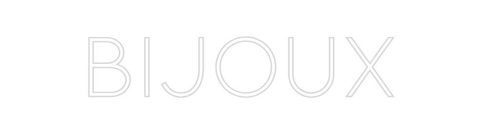 Néon personnalisé: BIJOUX