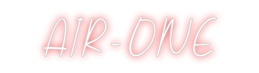 Néon personnalisé: AIR-ONE