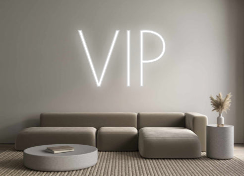 Néon personnalisé: VIP