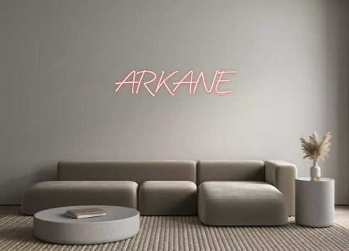 Néon personnalisé: ARKANE