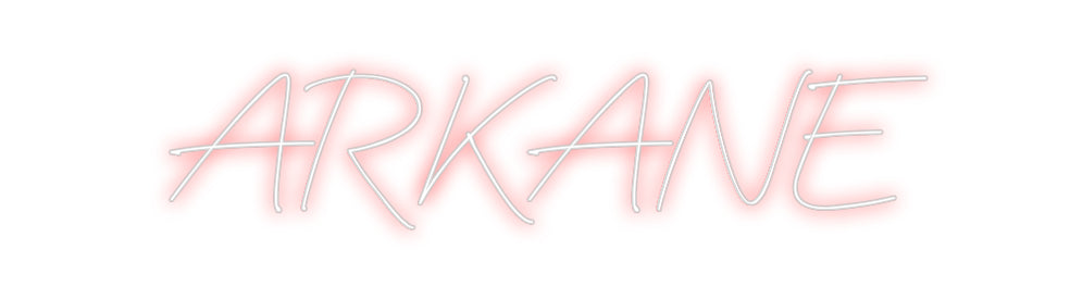 Néon personnalisé: ARKANE