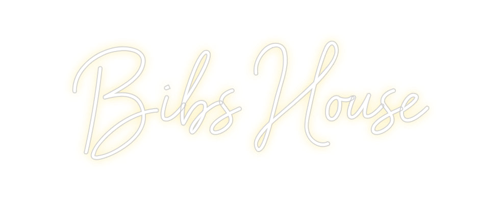 Néon personnalisé: Bibs House