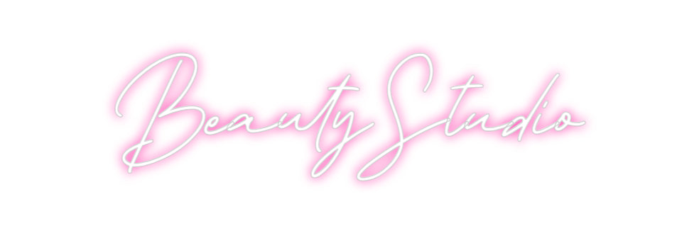 Néon personnalisé: Beauty Studio