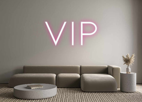 Néon personnalisé: Vip