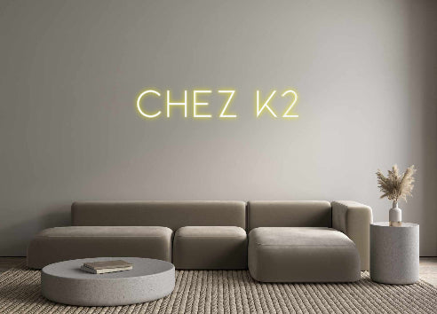 Néon personnalisé: Chez k2