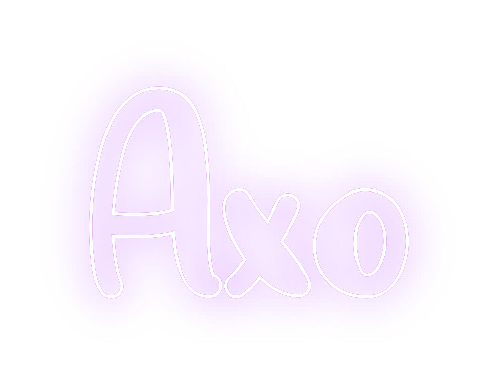 Néon personnalisé: Axo