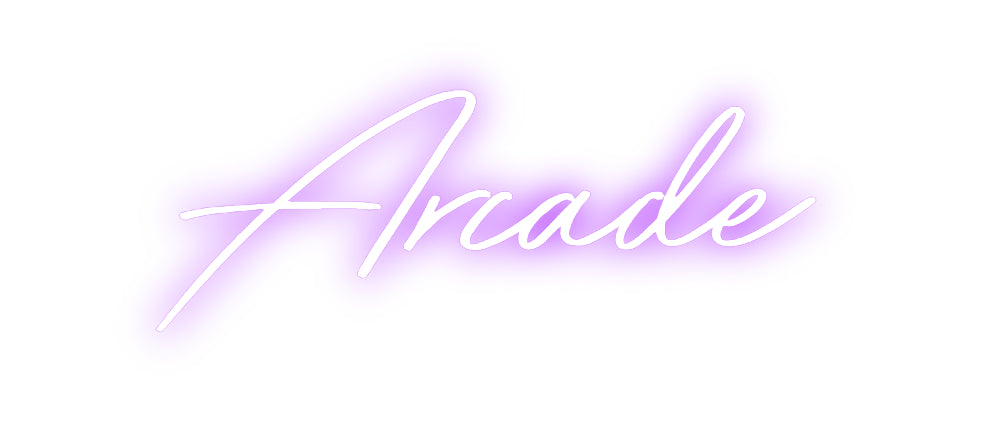 Néon personnalisé: Arcade