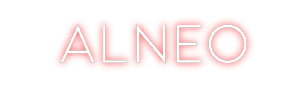 Néon personnalisé: Alneo