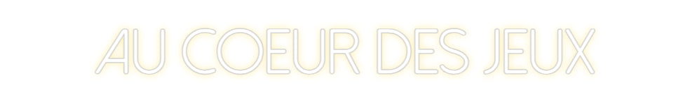 Néon personnalisé: Au coeur des ...