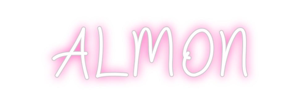Néon personnalisé: ALMON