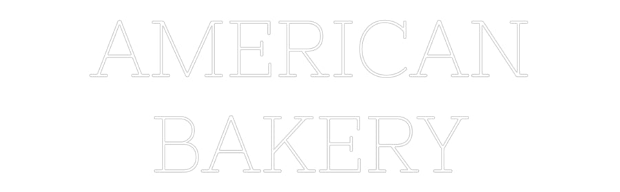 Néon personnalisé: AMERICANBAK... [VAT:FR35948071444]