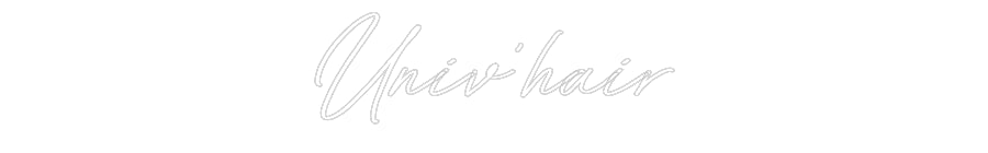 Néon personnalisé: Univ’hair